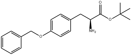 L-Tyrosine, O-(phenylmethyl)-, 1,1-dimethylethyl ester Struktur