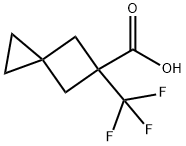 5-羧酸-5- (三氟甲基)螺[2.3] 己烷 结构式