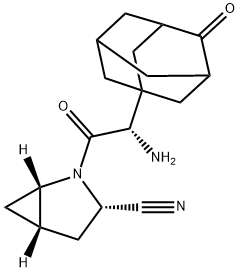 3-Deshydroxy 3-Keto Saxagliptin Struktur