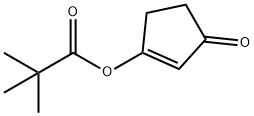 Propanoic acid, 2,2-dimethyl-, 3-oxo-1-cyclopenten-1-yl ester,2176429-90-4,结构式