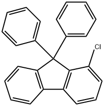9H-Fluorene, 1-chloro-9,9-diphenyl- 结构式