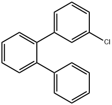 3-氯-1,1':2',1''-三联苯 结构式