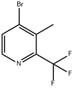 4-Bromo-3-methyl-2-trifluoromethyl-pyridine 结构式