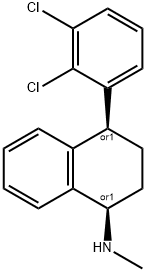 1-Naphthalenamine, 4-(2,3-dichlorophenyl)-1,2,3,4-tetrahydro-N-methyl-, (1R,4S)-rel-