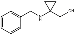 (1-(苄氨基)环丙基)甲醇 结构式