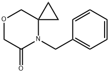 7-Oxa-4-azaspiro[2.5]octan-5-one, 4-(phenylmethyl)- Structure
