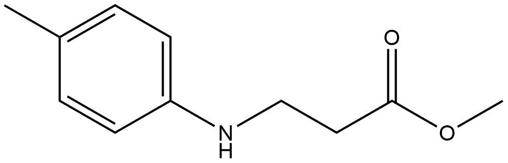 β-Alanine, N-(4-methylphenyl)-, methyl ester