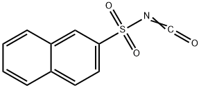 2-Naphthalenesulfonyl isocyanate,21926-42-1,结构式