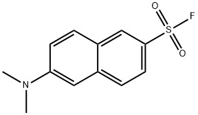6-(dimethylamino)naphthalene-2-sulfonyl fluoride Structure