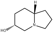 (6R,8AS)-octahydroindolizin-6-ol 结构式