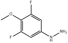 (3,5-Difluoro-4-methoxyphenyl)hydrazine Structure