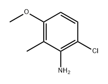 6-氯-3-甲氧基-2-甲基苯胺,219975-91-4,结构式