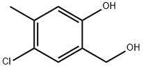 Benzenemethanol, 5-chloro-2-hydroxy-4-methyl- Struktur