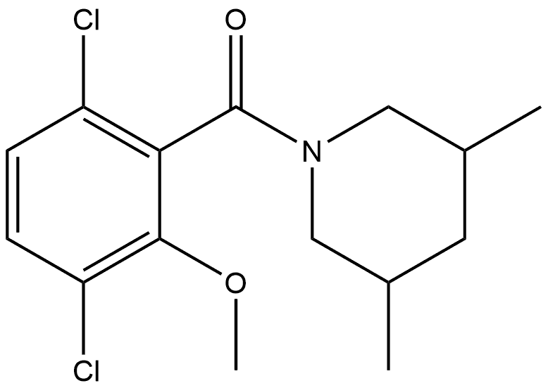 2200377-49-5 (3,6-Dichloro-2-methoxyphenyl)(3,5-dimethyl-1-piperidinyl)methanone