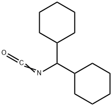 Cyclohexane, 1,1'-(isocyanatomethylene)bis- 化学構造式