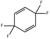 1,4-Cyclohexadiene, 3,3,6,6-tetrafluoro- Struktur