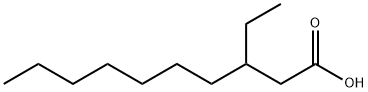 Decanoic acid, 3-ethyl- Structure