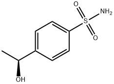 4-[(1S)-1-hydroxyethyl]benzene-1-sulfonamide 结构式