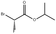 Acetic acid, 2-bromo-2-fluoro-, 1-methylethyl ester, (2R)- Structure