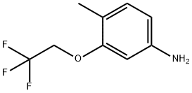 4-Amino-2-(2,2,2-trifluoroethoxy)toluene,220996-42-9,结构式