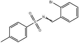Benzenesulfonamide, N-[(2-bromophenyl)methylene]-4-methyl- Structure