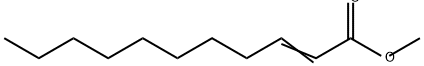 2-Undecenoic acid methyl ester Struktur