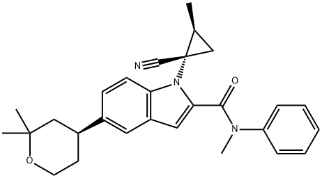 ORFORGLIPRON中间体, 2212021-81-1, 结构式