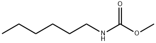 Carbamic acid, N-hexyl-, methyl ester 化学構造式