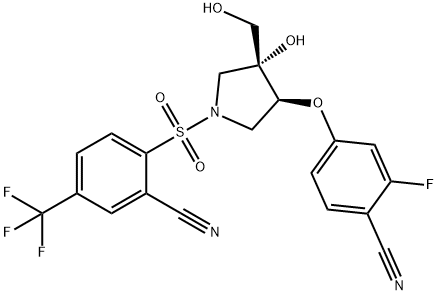 GSK3395879 化学構造式