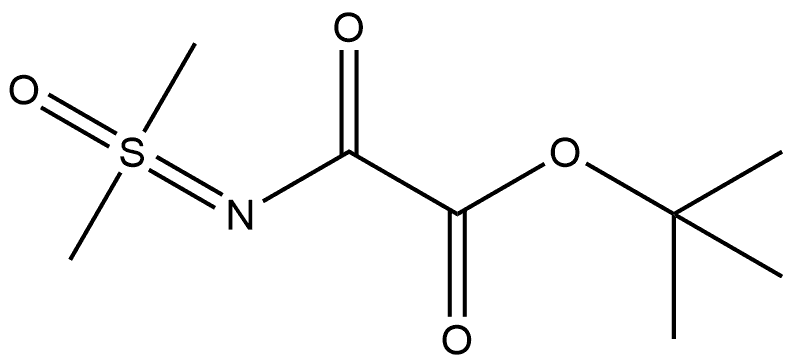 tert-butyl {[dimethyl(oxo)-lambda6-sulfanylidene]carbamoyl}formate 结构式