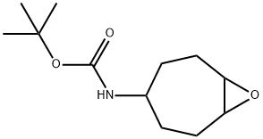 (7-Oxa-bicyclo[4.1.0]hept-3-yl)-carbamic acid tert-butyl ester Structure