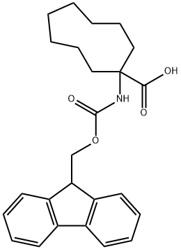 Cyclononanecarboxylic acid, 1-[[(9H-fluoren-9-ylmethoxy)carbonyl]amino]- Structure