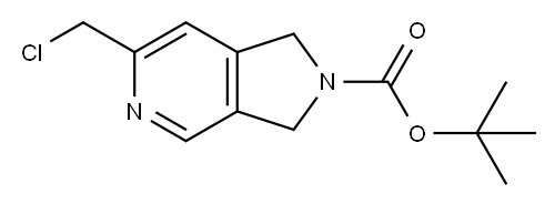 2H-Pyrrolo[3,4-c]pyridine-2-carboxylic acid, 6-(chloromethyl)-1,3-dihydro-, 1,1-dimethylethyl ester