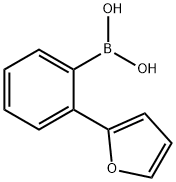 B-[2-(2-Furanyl)phenyl]boronic acid, 2225173-09-9, 结构式