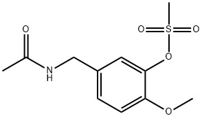Acetamide, N-[[4-methoxy-3-[(methylsulfonyl)oxy]phenyl]methyl]-