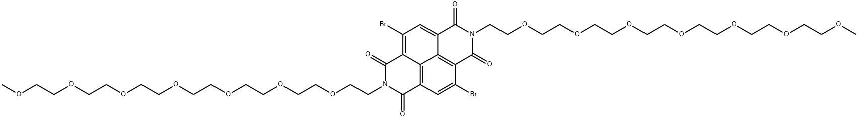 4,9-二溴-2,7-二(2,5,8,11,14,17,20-七氧杂二十二烷-22-基)苯并[LMN][3,8]菲咯啉-