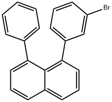 1-(3-溴苯基)-8-苯基萘, 2226412-12-8, 结构式