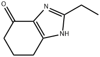 2-Ethyl-3,5,6,7-tetrahydro-4H-benzimidazol-4-one Struktur