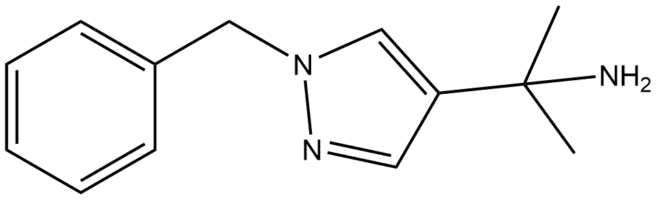 2-(1-Benzyl-1H-pyrazol-4-yl)propan-2-amine Structure