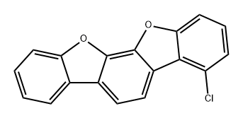 4-氯苯并[2,1-B:3,4-B′]双苯并呋喃, 2227053-60-1, 结构式