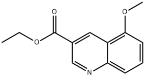 5-甲氧基喹啉-3-羧酸乙酯, 2227107-82-4, 结构式