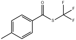 S-(trifluoromethyl) 4-methylbenzothioate Structure