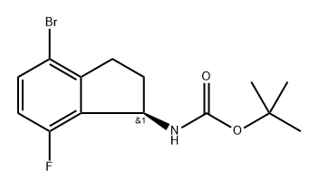 2227308-32-7 (R)-(4-溴-7-氟-2,3-二氢-1H-茚-1-基)氨基甲酸叔丁酯
