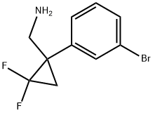 2228967-32-4 (1-(3-溴苯基)-2,2-二氟环丙基)甲胺