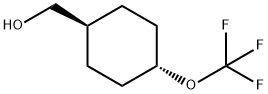 Trans-4-(trifluoromethoxy)cyclohexyl]methanol,2231665-20-4,结构式