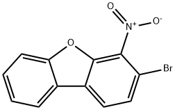 3-Bromo-4-nitrodibenzofuran Structure