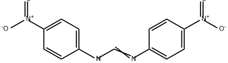 Methanimidamide, N,N'-bis(4-nitrophenyl)- Structure