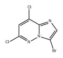 3-溴-6,8-二氯咪唑并[1,2-B]哒嗪, 2232879-98-8, 结构式