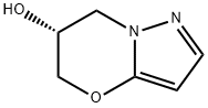 5H-Pyrazolo[5,1-b][1,3]oxazin-6-ol, 6,7-dihydro-, (6R)- Structure