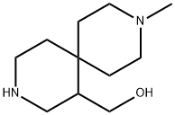{9-methyl-3,9-diazaspiro[5.5]undecan-1-yl}methanol 结构式